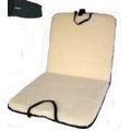 Fleece Double Stadium Seat Cushion w/ Pocket
